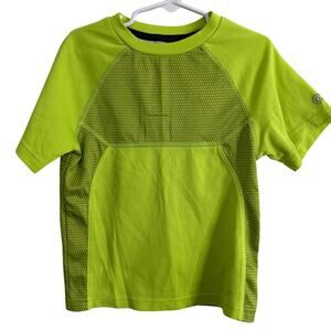 Champion C9 Neon Green Activewear T Shirt Size XS (4-5)